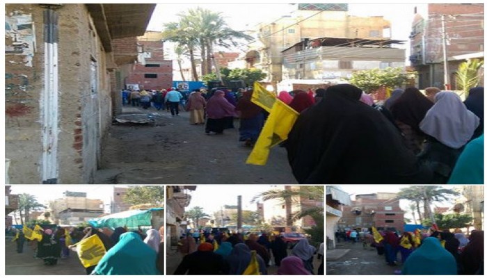 مسيرة لثوار دمياط تنديدا بخراب البلاد على يد الانقلاب العسكري