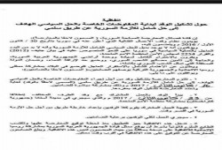 المعارضة السورية تحذِّر الأسد وميليشياته من استمرار خرق وقف إطلاق النار