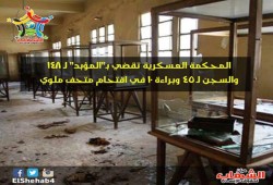 المحكمة العسكرية تقضي بـ"المؤبد" لـ 148 والسجن لـ 45 وبراءة 10 في اقتحام متحف ملوي