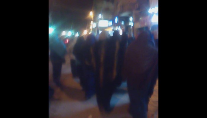 ثوار دمنهور يستهلون العام الجديد بمسيرة حاشدة رفضاً للانقلاب العسكرى