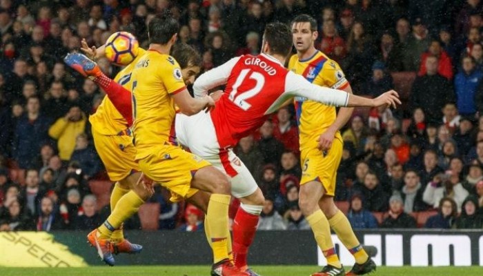 هدف رائع في فوز آرسنال على كريستال بالاس بمشاركة النني