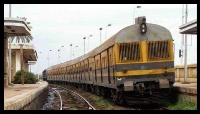 إنفصال 4 عربات من قطار المعمورة رشيد وإصابات بين الركاب