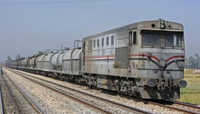 خروج جرار قطار بكفر الشيخ عن القضبان.. ولا توجد إصابات