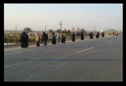 ثوار أبو حماد بالشرقية يواصلون تظاهراتهم الرافضة للبطش والاعتقال