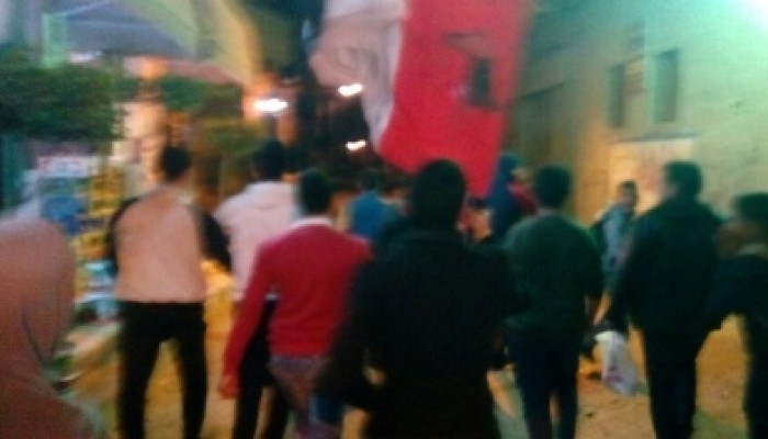 شباب كفر الدوار ينتفضون ضد الإنقلاب العسكرى بمسيرة حاشدة