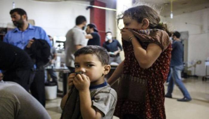 النظام السوري يستهدف المدنيين في وادي بردى بغازات سامة