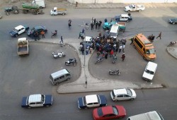 إصابة 7 أشخاص في تصادم 3 سيارات بطنطا