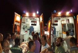صحة بنى سويف: ارتفاع وفيات حادث انقلاب أتوبيس الصحراوى الشرقى لـ4 حالات