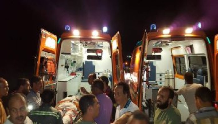 صحة بنى سويف: ارتفاع وفيات حادث انقلاب أتوبيس الصحراوى الشرقى لـ4 حالات