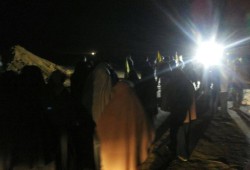 مسيرة ليلية لثوار بلطيم تحت شعار "يناير يجمعنا"