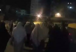 مسيرة ليلية لحرائر سموحة بالإسكندرية استعدادا لذكرى يناير