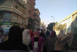 البحيرة : مسيرة حاشدة لثوار كفر الدوار تطالب برحيل السيسي