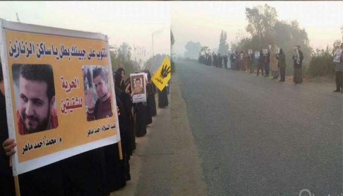 أحرار الشرقية يواصلون مظاهرات "يناير يجمعنا"