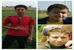 قوات أمن الإنقلاب تخفي 3 طلاب من أبوكبير  قسرياً