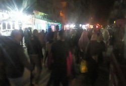 مسيرة ليية لثوار الرمل ضد حكم العسكر