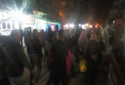 مسيرة ليية لثوار الرمل ضد حكم العسكر