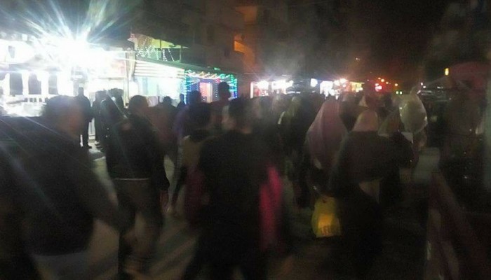 مسيرة ليية لثوار الرمل ضد حكم العسكر