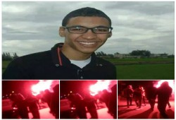 شباب دمنهور يهتفون "ياشيهد نام وارتاح واحنا نكمل الكفاح"