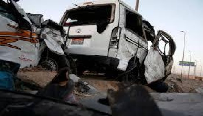 مقتل 8 وإصابة 7 في حادث تصادم بطريق "الكريمات"