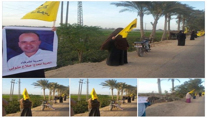 تواصل التظاهرات المؤيدة للرئيس مرسي بفاقوس في الشرقية