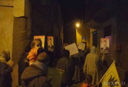 تواصل التظاهرات الليلية "يناير يجمعنا" بالشرقية
