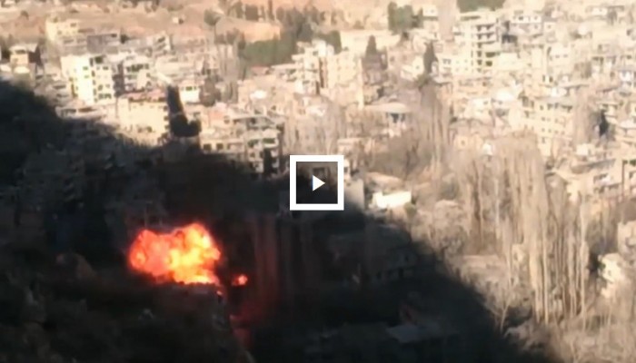 النظام يصعّد بوادي بردى وغارات مكثفة بحلب وإدلب