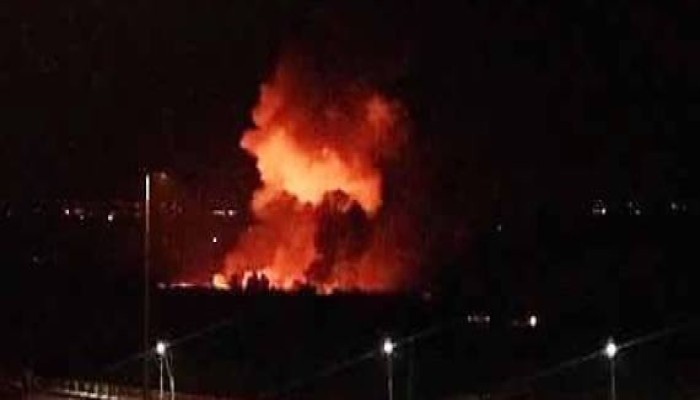 غارات إسرائيلية على مطار المزة العسكري وسط دمشق