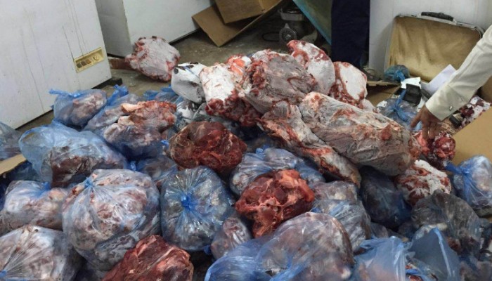 ضبط لحوم ودواجن فاسدة بفندق شهير بالجيزة