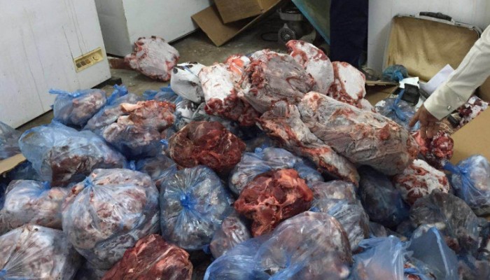 ضبط لحوم ودواجن فاسدة بفندق شهير بالجيزة