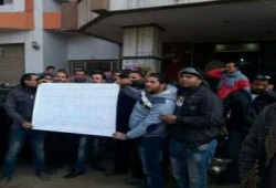 اضراب للسائقين بشركة مياة الشرب والصرف الصحى بالمنوفية