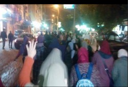 مسيرة حاشدة لثوار كفر الدوار استعدادا لفعاليات ذكرى ثورة 25 يناير