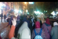 مسيرة حاشدة لثوار كفر الدوار استعدادا لفعاليات ذكرى ثورة 25 يناير