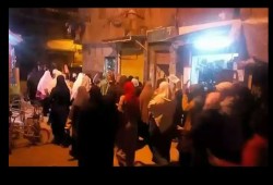 مسيرة ليلية لثوار الرمل بالإسكندرية