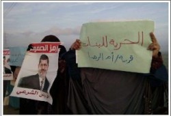 ثوار الشرقية وحرائر دمياط يواصلون مظاهرات "مصر مش للبيع"