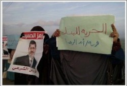 ثوار الشرقية وحرائر دمياط يواصلون مظاهرات "مصر مش للبيع"