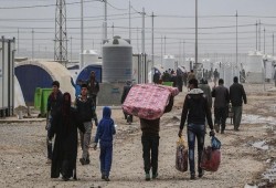 181 ألف نازح عراقي منذ بدء معركة تحرير الموصل