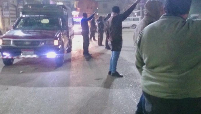 فعالية ليلية مناهضة للانقلاب يشبين القناطر