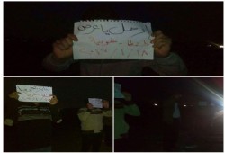 شباب طنطا ينتفضون ليلاً ضد الخائن عبد الفتاح السيسي