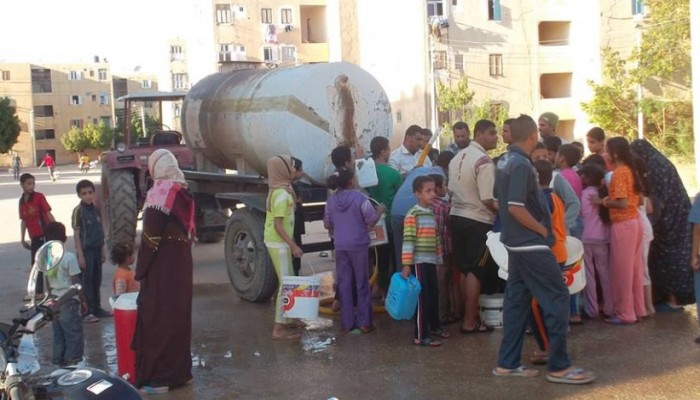 انقطاع المياه عن قري مركز ببا بني سويف لأكثر من 20 يوما