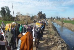 ثوار الحسينية بالشرقية ينتفضون ضد السيسي الخائن