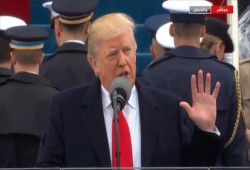 ترامب يؤدي اليمين الدستوري بمقر الكونجرس الأمريكي