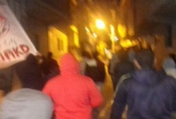 شباب كفرالدوار فى مسيرة حاشدة استعداداً لذكرى 25 يناير