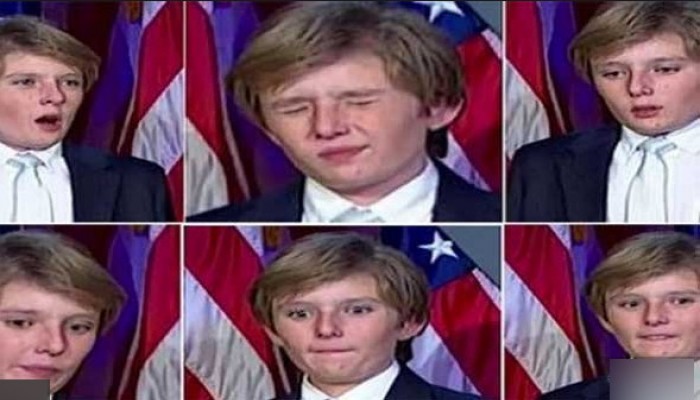 البيت الأبيض يدعو وسائل الإعلام إلى عدم التعرض لطفل ترامب