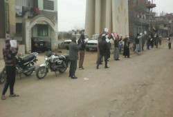 ثوار أشمون ومنوف يدشنون مظاهرة الذكرى الـ6 لثورة يناير بالمنوفية