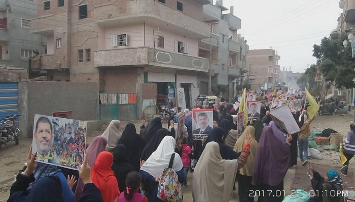 انتفاضة ثورية بقرية الرئيس مرسي بالشرقية