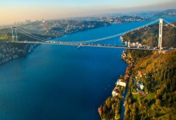 تركيا تضع حجر الأساس لبناء أكبر جسر معلق في العالم 18 مارس القادم