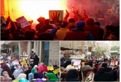 أكثر من 10 مظاهرات لثوار الجيزة تحقق الانتشار وتفاجئ الانقلاب