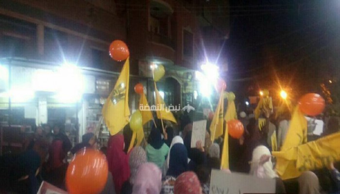 مسيرة لثوار كرداسة بالجيزة تندد بغلاء الأسعار