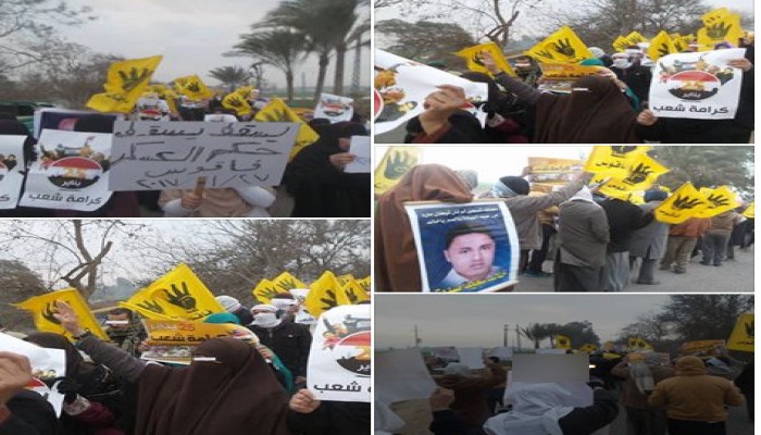 أحرار الشرقية ينتفضون فى أولى مظاهرات "يناير ثورة شعب"