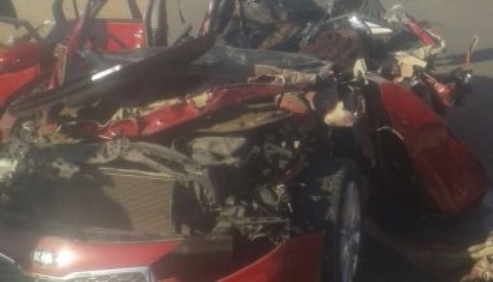 مصرع 4 وإصابة 6 فى حادث تصام سيارتين بالطريق الصحراوى الشرقى فى الأقصر